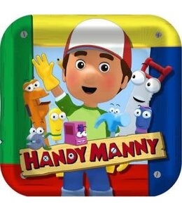 Party Express Handy Manny-Dinner Plates