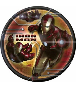 Party Express Iron Man-Dinner Plate