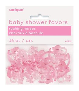 Unique Rocking Horse - Baby Shower Favors Pink