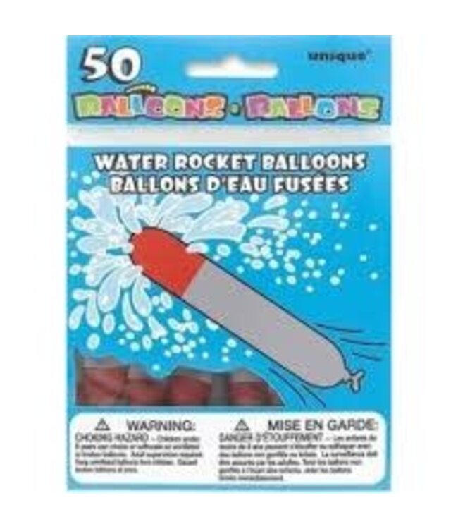 Unique Water Rocket Balloons