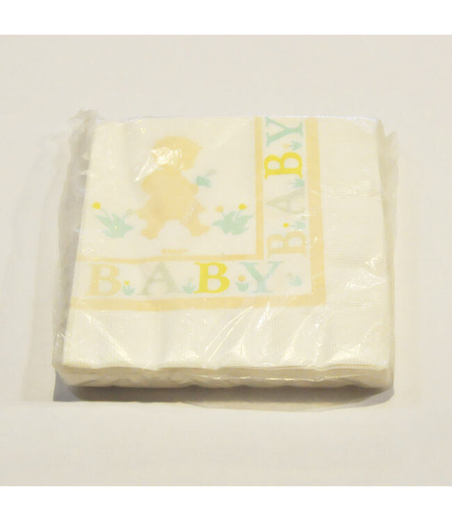 Contempo Lunch Napkin-Baby Girl