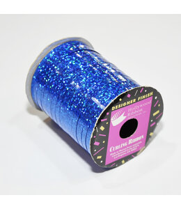 Hollywood Ribbon Holographic Ribbon 100 Yds 3/16 Inch-Royal Blue