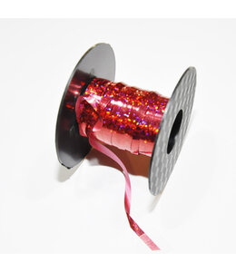 Hollywood Ribbon Holographic Ribbon 100 Yds 3/16 Inch-Red