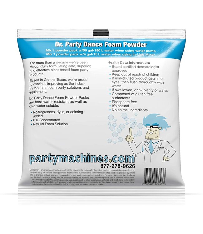 Party Machines Foam Powder