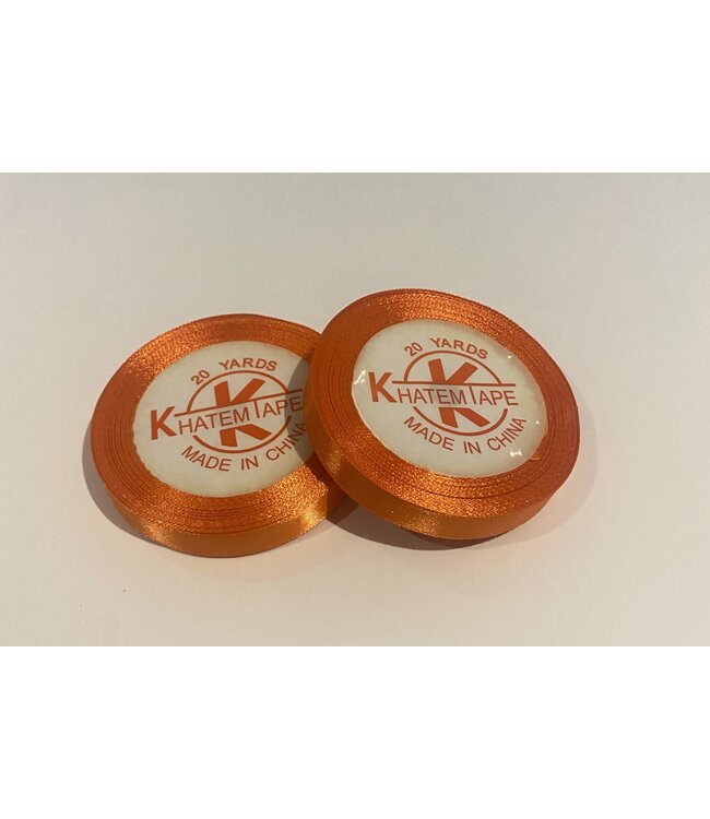 Khatem Tape Ribbon 1/2 Inch 20 Yard-Orange