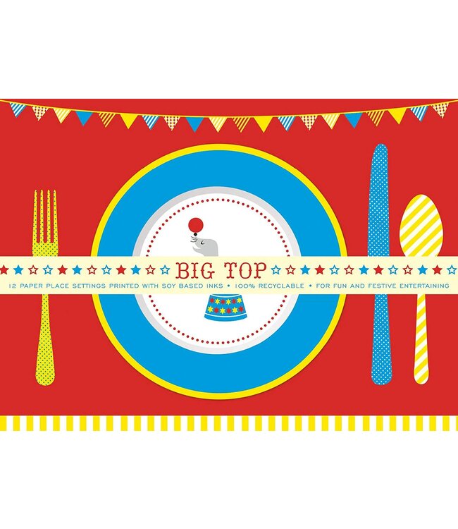 Party Partners Placemat - Circus Birthday