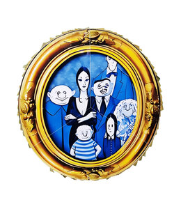 Pinata Oval(47X50) cm-Addams Family