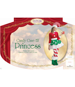 Rubies Costumes Candy Cane Elf Princess M/Adult