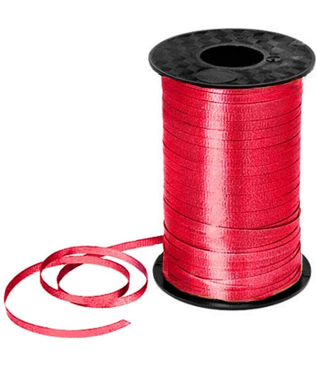 Hollywood Ribbon Curling Ribbon (3/16 Inch X 500 Yd)-Red