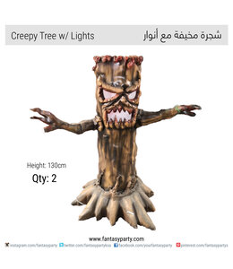 Creepy Monster Tree With Lights Rental
