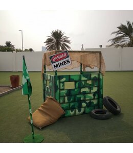 FP Party Supplies Army Camp Green Rental