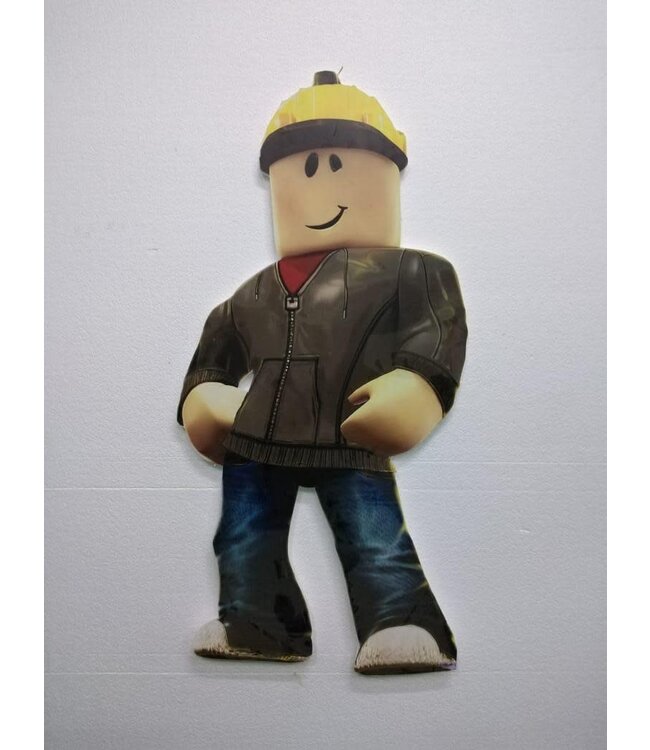 FP Party Supplies Roblox Keyart  Character Building Man 105x115 Cm Rental