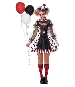 California Costumes Twisted Clown Women's Costume