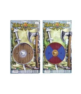 Rubies Costumes Viking Sword Shield/Axe Set(Asst Col)