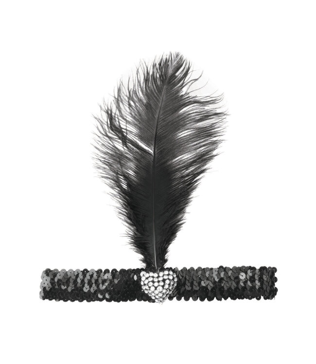Rubies Costumes Flapper Headband/Crystal Heart.