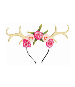 Rubies Costumes Antlers With Flower Headband