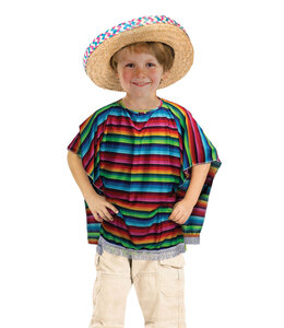 Rubies Costumes Mexican Poncho-Child