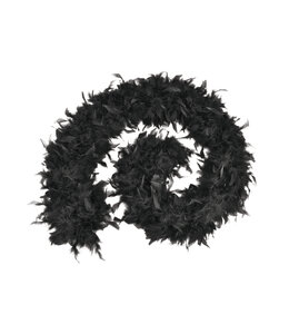 Rubies Costumes Feather Boa 80gm-Black