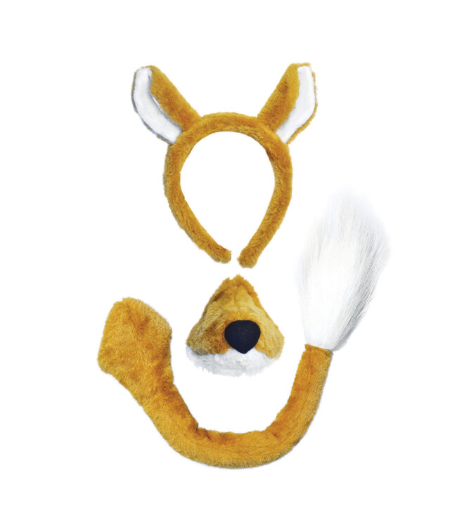 Rubies Costumes Fox Set And Sound/Ears Nose Tail & Bow Tie