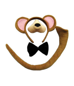 Rubies Costumes Monkey Set (Ears Nose Tail & Bow Tie)
