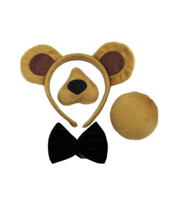 Rubies Costumes Bear Set (Ears, Nose, Tail & Bow Tie)