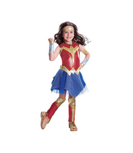 Rubies Costumes Deluxe Wonder Woman Costume-Child-L