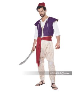 California Costumes Arabian Folk Hero Mens Costume