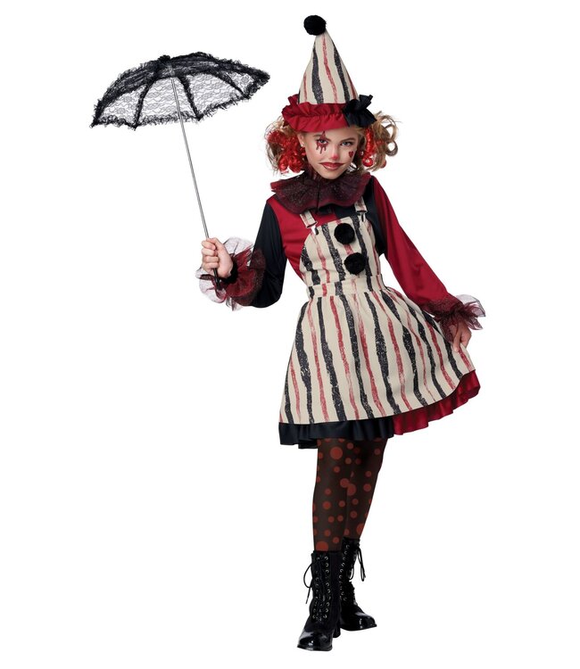 California Costumes Clever Clown Girls' Costume