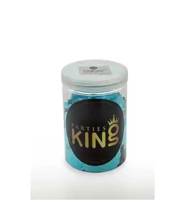 Belbal Foil confetti Light blue jar 250g