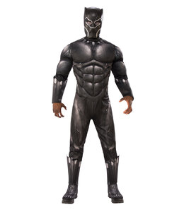 Rubies Costumes Deluxe Black Panther Costume-Adult-STD
