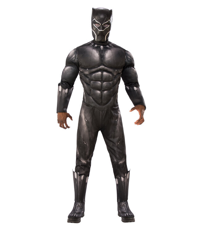 Rubies Costumes Deluxe Black Panther Costume-Adult-STD