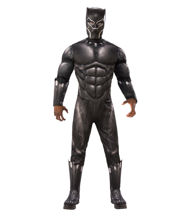 Rubies Costumes Deluxe Black Panther Costume STD/Adult