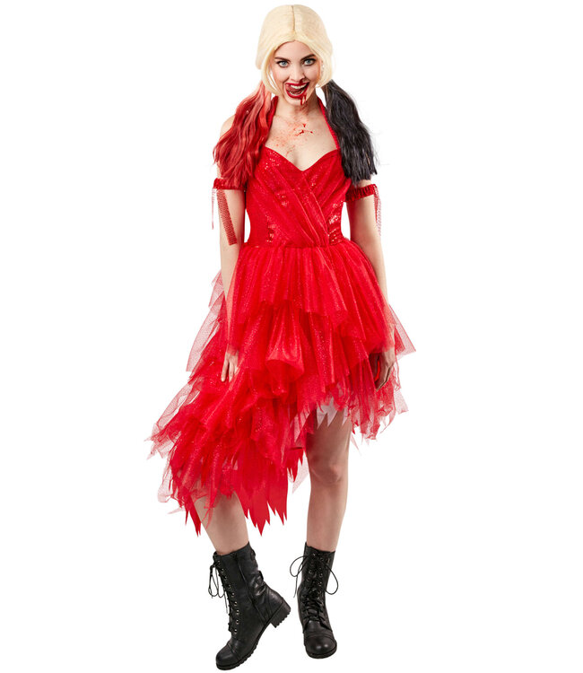 Rubies Costumes Harley Quinn Red Dress