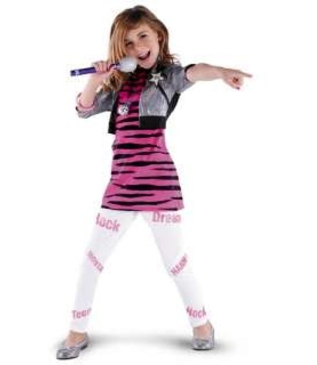 Disguise Hannah Montana Pink Zebra Dress S/Child