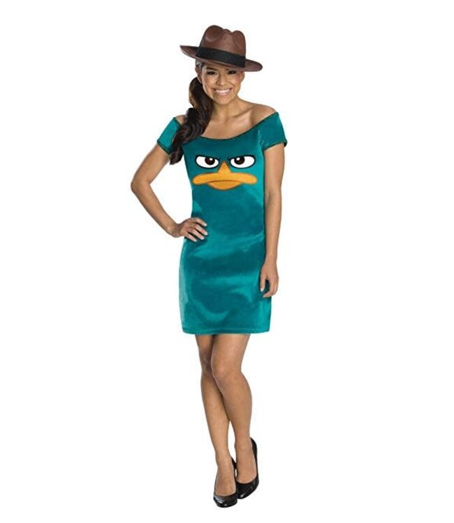 Rubies Costumes Sassy Agent Perry-Phineas and Ferb Teen