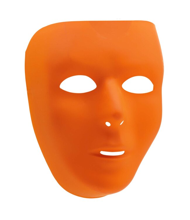 Amscan Inc. Orange Full Face Mask
