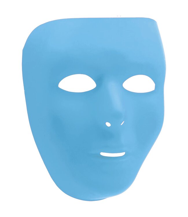 Amscan Inc. Light Blue Mask Full
