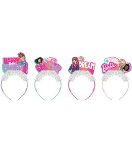 Amscan Inc. Barbie Dream Together Paper Headbands