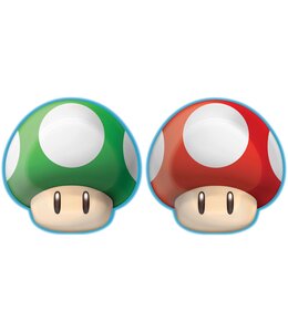 Amscan Inc. Super Mario Brothers™ 7" Shaped Plates