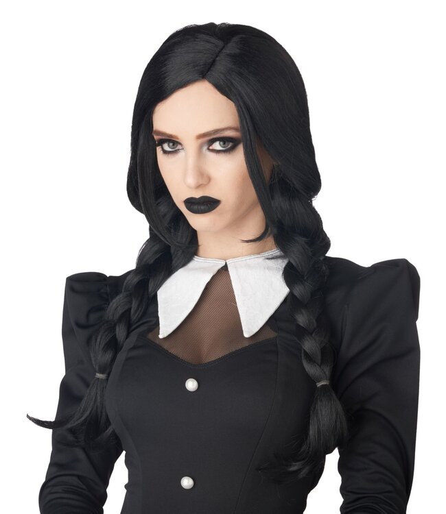California Costumes Dark Braids Wig-Black