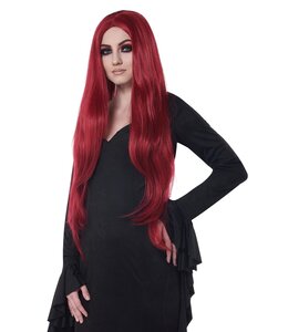 California Costumes XL Cosplay Wig-Dark Red