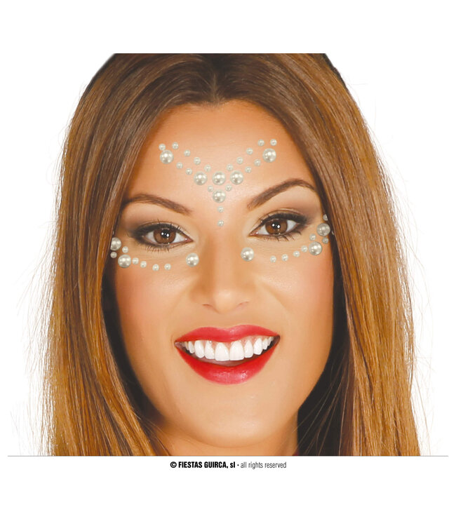 Fiestas Guirca Adhesive Facial Jewels-Bubbles