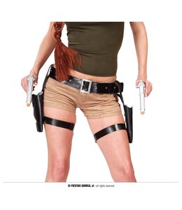 Fiestas Guirca Double Holster With Guns
