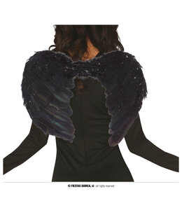 Fiestas Guirca Feather Wings (55X40) cm-Black