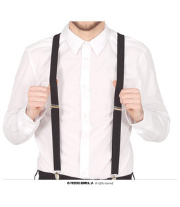 Fiestas Guirca Braces Suspenders-Black