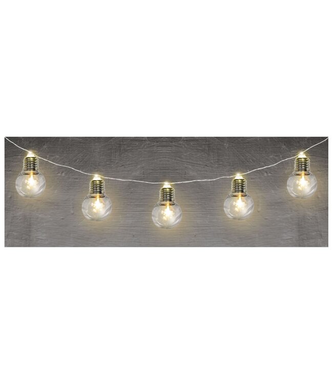 Amscan Inc. Clear Bulb Battery Operated LED String Lights