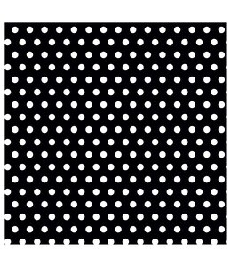 Amscan Inc. Polka Dot - Black Printed Jumbo Gift Wrap w/Hang Tab