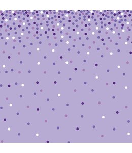 Amscan Inc. Jumbo Roll Wrap Purple Scatter Dot