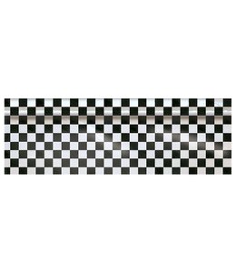 Amscan Inc. 40" x 100' Plastic Table Roll - Printed Checkerboard