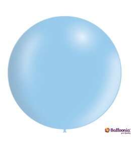 Balloonia 3 ft (36 Inch) Round Latex Balloon 2/pk-Light Blue
